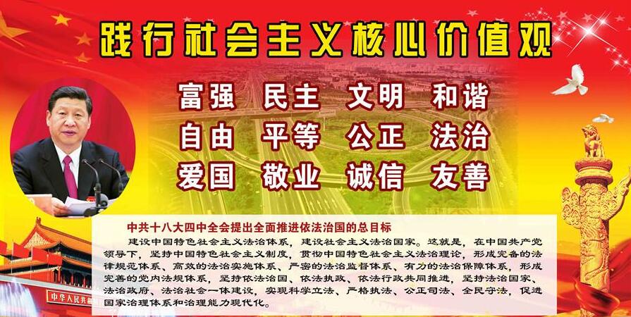 萍乡户外不锈钢宣传栏 社会主义核心价值观宣传栏